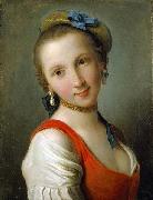 Pietro Antonio Rotari A Girl in a Red Dress Germany oil painting artist